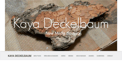 Desktop Screenshot of kayadeckelbaum.com